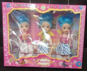 3 Peice Set Small Dolls Beautiful