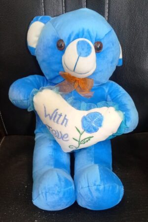 Blue Teddy With Love