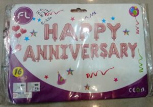 Anniversary Foil Banners