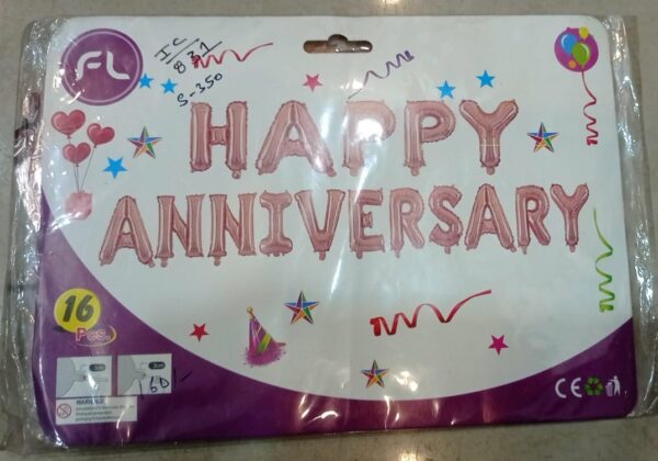 Anniversary Foil Banners