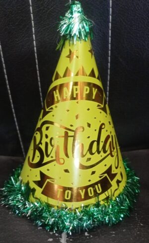 Green Birthday Cap