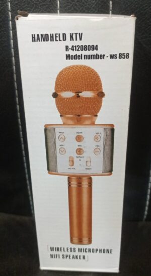 Hand Held Wireless Microphone Speaker