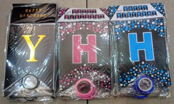 Paper Happy Birthday Banner