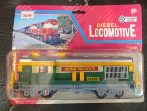 Pull Back Diesel Locomotive