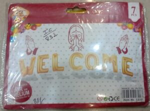 Welcome Foil Banners