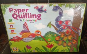 Paper Quilling & Colouring Bird