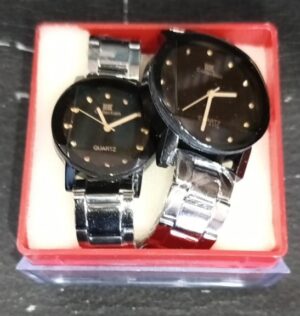 Black Double Watch