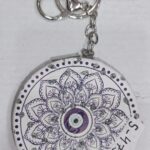 Evil eye Mirror Keychain