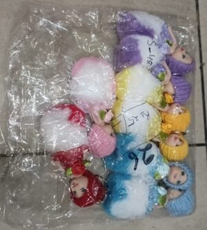 Girl Doll Keychain