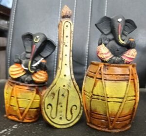 Guitar & Dholak Ganesha