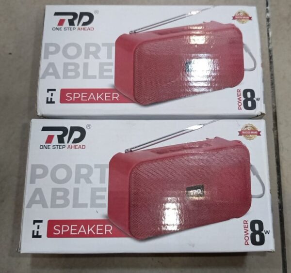 RD F1 Speaker