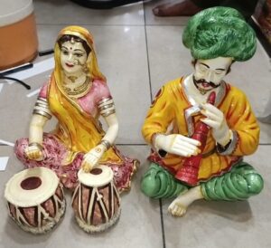 Rajasthani Pipe Men & Dholak Lady