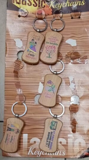 Wooden Keychain