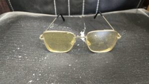 Yellow spectacle